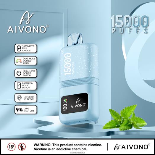 Cool Mint Aivono AIM magic 15000 V2D462 | Aivono Vape NZ